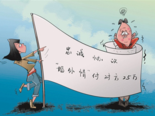 論夫妻忠誠協議的效力